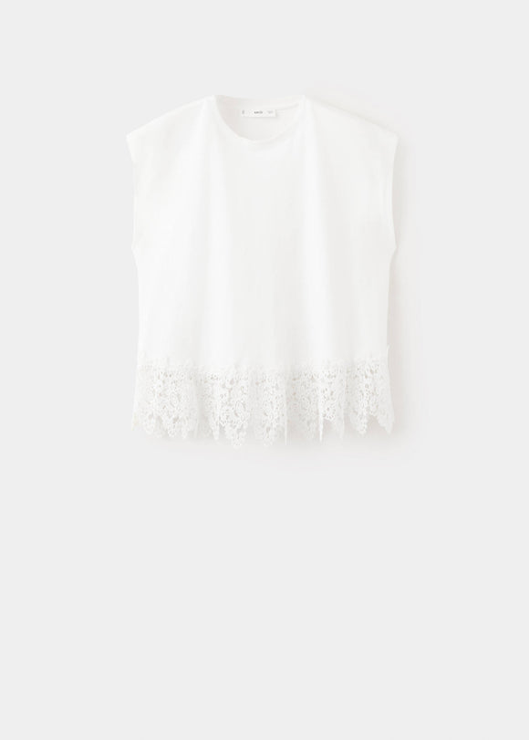 MANGO BLONDE 27029087-01 MANGO WOMEN T-SHIRT