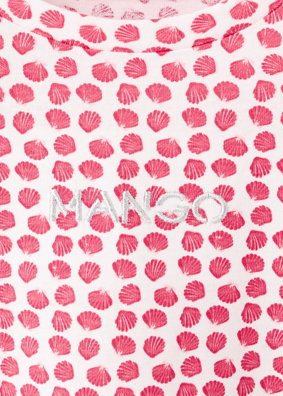MANGO MNGFI 27031510-70 MANGO KIDS GIRL T-SHIRT SHORT SLEEVE