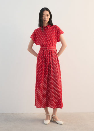 MANGO PARIS-H 27032550-70 MANGO WOMEN DRESS FULL LENGTH