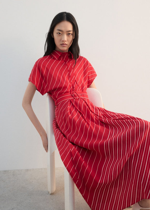 MANGO PARIS-H 27032550-70 MANGO WOMEN DRESS FULL LENGTH