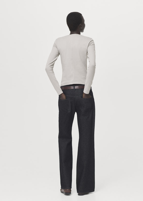 MANGO MURMA 27033306-35 MANGO WOMEN T-SHIRT LONG SLEEVE