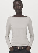 MANGO MURMA 27033306-35 MANGO WOMEN T-SHIRT LONG SLEEVE-4