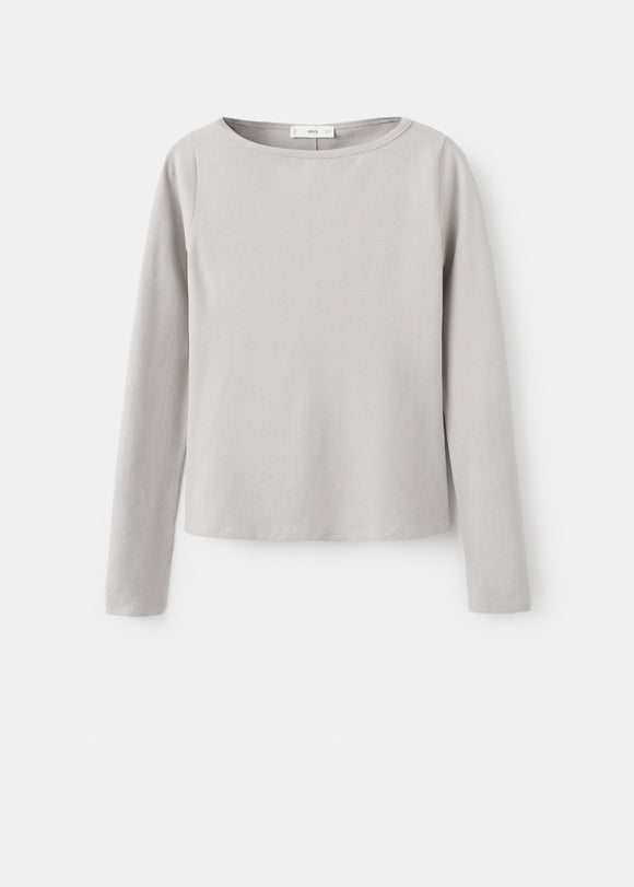 MANGO MURMA 27033306-35 MANGO WOMEN T-SHIRT LONG SLEEVE