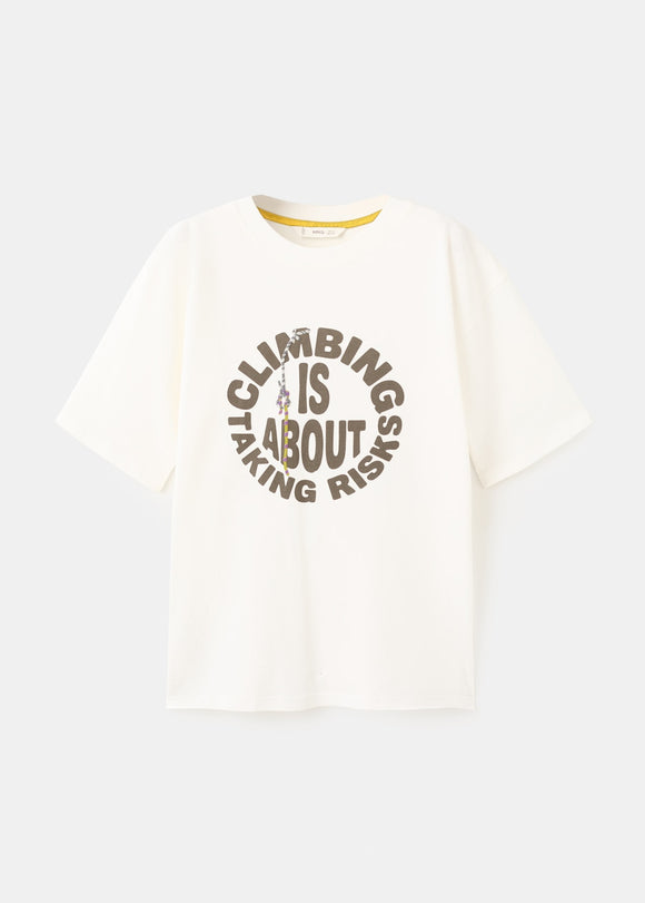 MANGO ECLIMB 27033711-02 MANGO KIDS BOY T-SHIRT SHORT SLEEVE