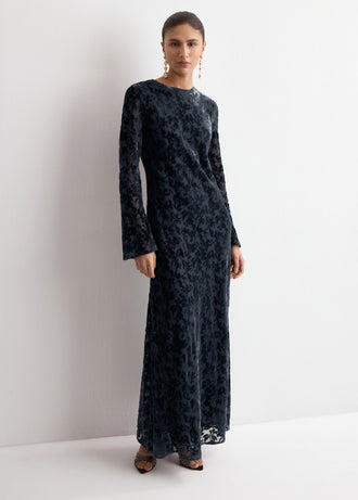 MANGO SALVA-A 27034083-57 MANGO WOMEN DRESS FULL LENGTH