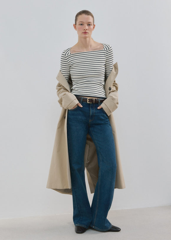 MANGO PORTA 27034087-02 MANGO WOMEN T-SHIRT LONG SLEEVE