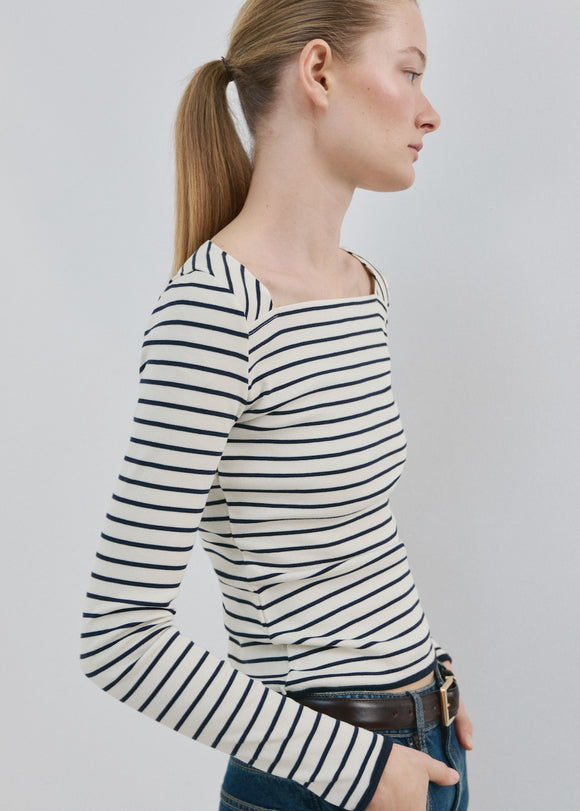 MANGO PORTA 27034087-02 MANGO WOMEN T-SHIRT LONG SLEEVE