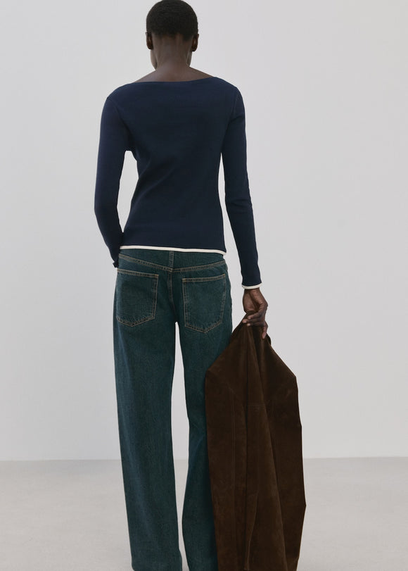 MANGO PORTA 27034087-56 MANGO WOMEN T-SHIRT LONG SLEEVE