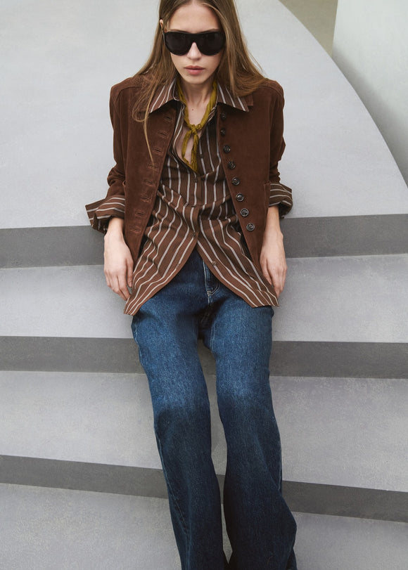 MANGO LLAMA 27034089-30 MANGO WOMEN SHIRT LONG SLEEVE