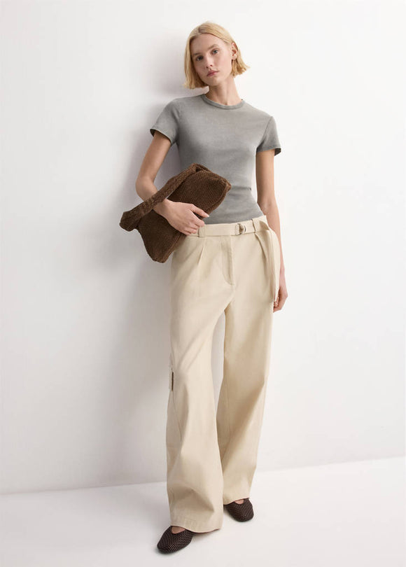 MANGO AXEL 27035824-92 MANGO WOMEN T-SHIRT SHORT SLEEVE