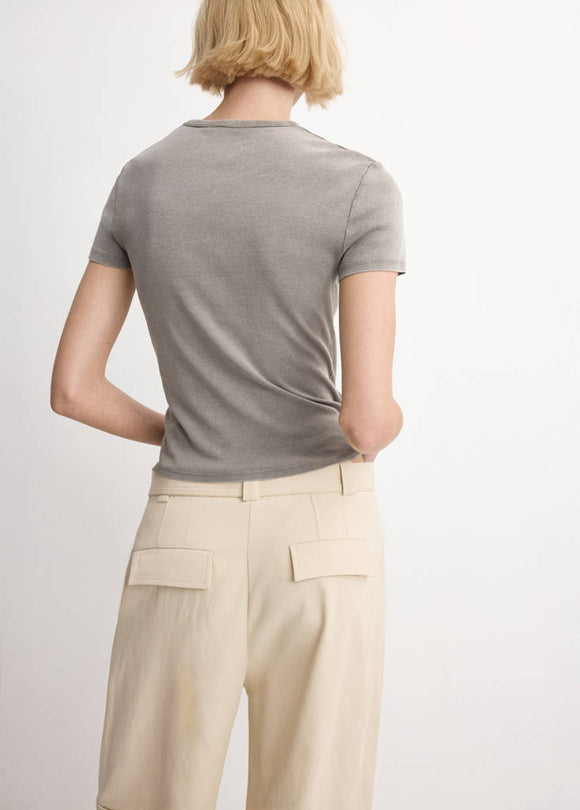 MANGO AXEL 27035824-92 MANGO WOMEN T-SHIRT SHORT SLEEVE