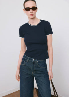 MANGO LIRIO 27035826-56 MANGO WOMEN T-SHIRT SHORT SLEEVE