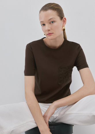 MANGO DAISY 27035827-32 MANGO WOMEN T-SHIRT SHORT SLEEVE