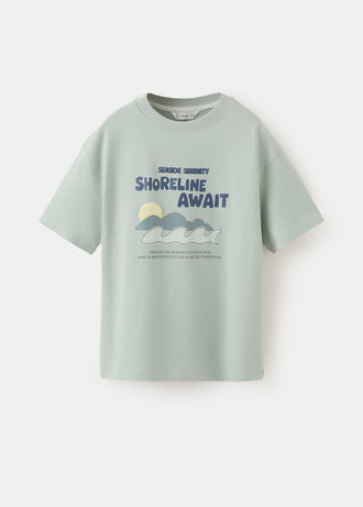 MANGO MRESORT 27035962-45 MANGO KIDS BOY T-SHIRT SHORT SLEEVE