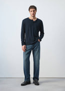 MANGO PANAML 27035965-56 MANGO MAN T-SHIRT LONG SLEEVE-2