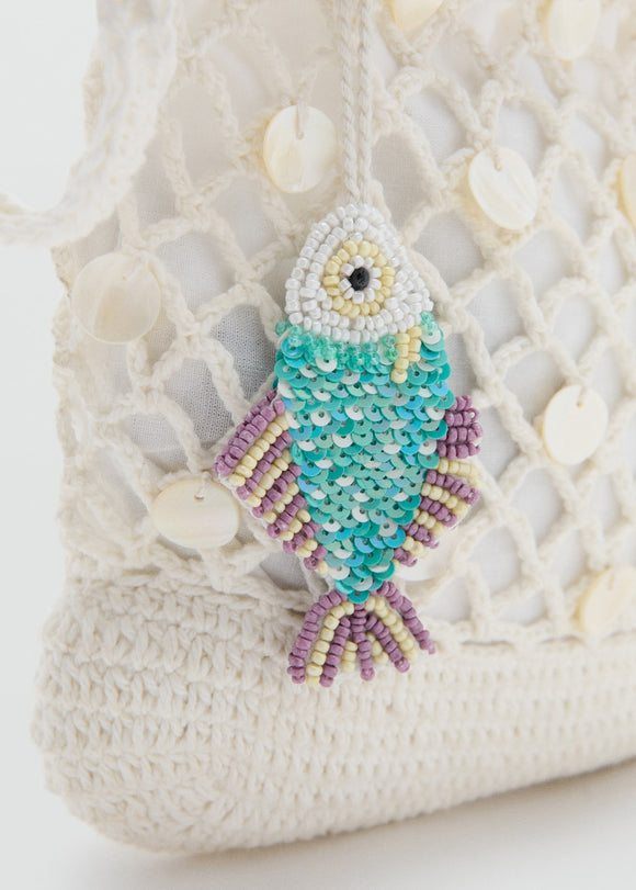 MANGO NATURAL 27035974-07 MANGO KIDS GIRL SHOULDER BAG