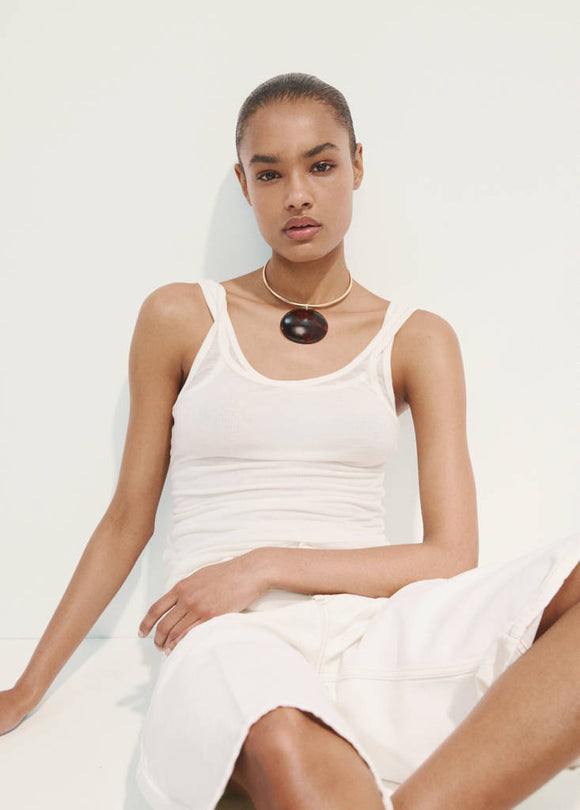 MANGO MEGAN 27035981-OR MANGO WOMEN NECKLACE
