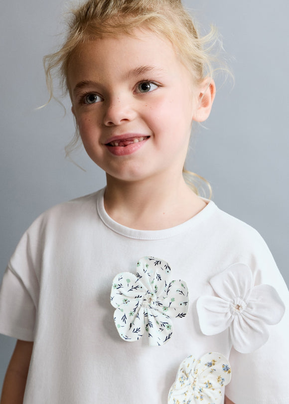 MANGO LUXE 27036342-02 MANGO KIDS BABY GIRL T-SHIRT SHORT SLEEVE