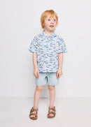 MANGO PAROS 27036728-50 MANGO KIDS BABY BOY SHIRT SHORT SLEEVE-1