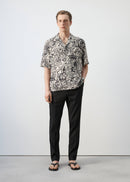MANGO SICILIA 27037899-08 MANGO MAN SHIRT SHORT SLEEVE-2