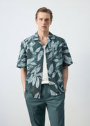 MANGO SICILIAV 27037900-44 MANGO MAN SHIRT SHORT SLEEVE-1