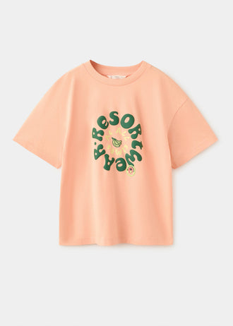 MANGO ARESORT 27037913-26 MANGO KIDS BOY T-SHIRT SHORT SLEEVE