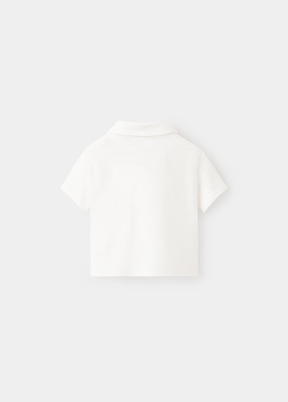 MANGO POLIN 27038265-02 MANGO KIDS NEW BORN POLO SHIRT