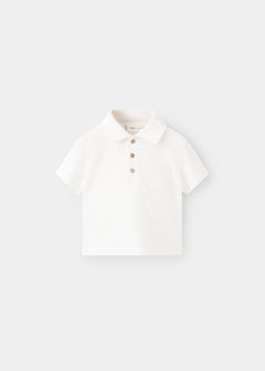 MANGO POLIN 27038265-02 MANGO KIDS NEW BORN POLO SHIRT
