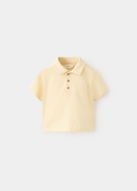MANGO POLIN 27038265-12 MANGO KIDS NEW BORN POLO SHIRT