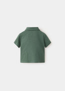MANGO POLIN 27038265-43 MANGO KIDS NEW BORN POLO SHIRT-2