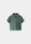 MANGO POLIN 27038265-43 MANGO KIDS NEW BORN POLO SHIRT-1