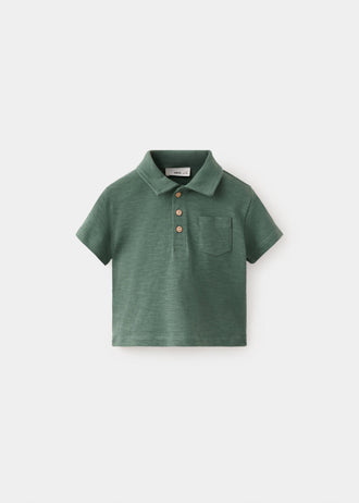 MANGO POLIN 27038265-43 MANGO KIDS NEW BORN POLO SHIRT