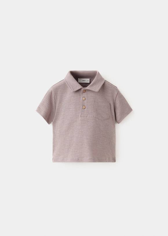 MANGO POLIN 27038265-68 MANGO KIDS NEW BORN POLO SHIRT