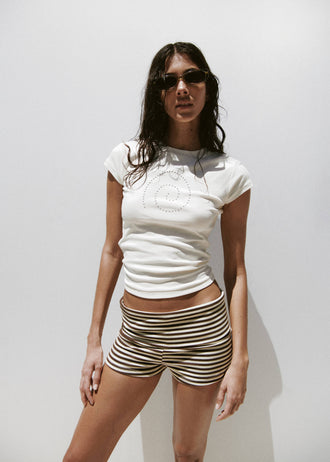 MANGO SPIRAL 27038658-02 MANGO WOMEN T-SHIRT SHORT SLEEVE