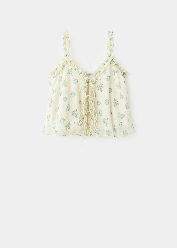 MANGO CRUSHED 27039080-02 MANGO WOMEN TOP