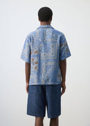 MANGO MADRAS 27039209-51 MANGO MAN SHIRT SHORT SLEEVE-3