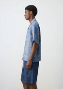 MANGO MADRAS 27039209-51 MANGO MAN SHIRT SHORT SLEEVE-5