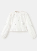 MANGO BARBARA 27041174-01 MANGO KIDS GIRL BLOUSE-1