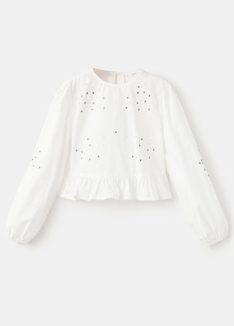MANGO BARBARA 27041174-01 MANGO KIDS GIRL BLOUSE