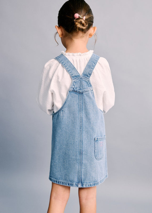 MANGO KITTYP 27041232-TC MANGO KIDS BABY GIRL DUNGAREE