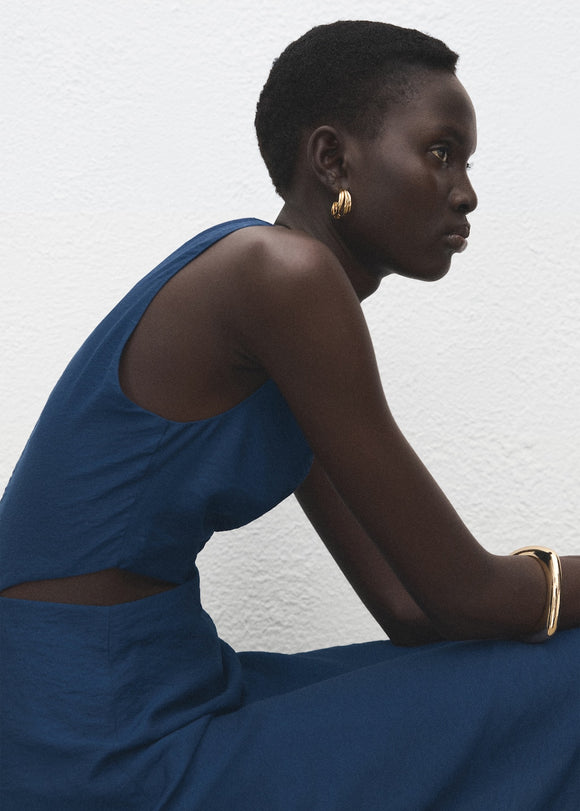 MANGO OLIMPIO-W 27041244-56 MANGO WOMEN DRESS FULL LENGTH