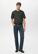 MANGO BELLOW 27041264-32 MANGO MAN T-SHIRT SHORT SLEEVE-1