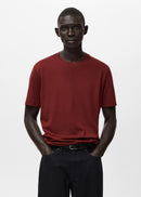 MANGO BELLOW 27041264-75 MANGO MAN T-SHIRT SHORT SLEEVE-2