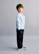 MANGO OXFORDBR 27041267-50 MANGO KIDS BABY BOY SHIRT LONG SLEEVE-1