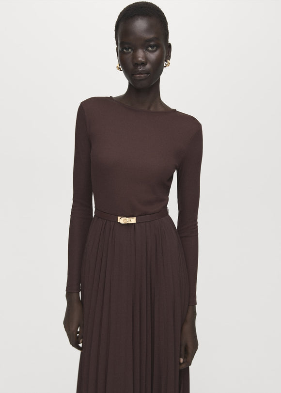 MANGO CALDERA-W 27041334-32 MANGO WOMEN DRESS FULL LENGTH