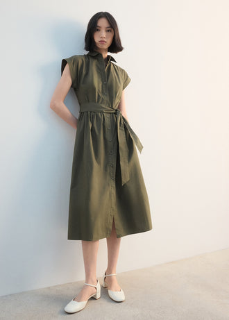 MANGO PUPI-H 27042538-37 MANGO WOMEN DRESS FULL LENGTH