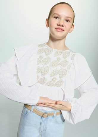 MANGO CLARISSA 27043710-02 MANGO KIDS GIRL BLOUSE