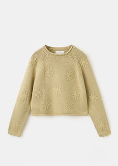 MANGO BARLEY 27043712-36 MANGO KIDS GIRL SWEATER