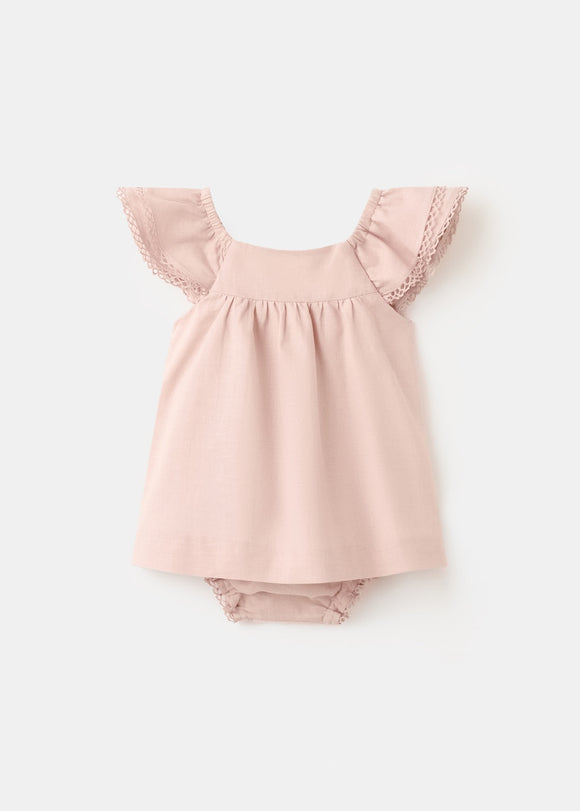 MANGO MARIA 27043729-85 MANGO KIDS NEW BORN BABY DRESS