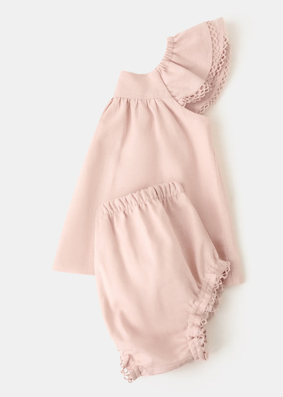MANGO MARIA 27043729-85 MANGO KIDS NEW BORN BABY DRESS